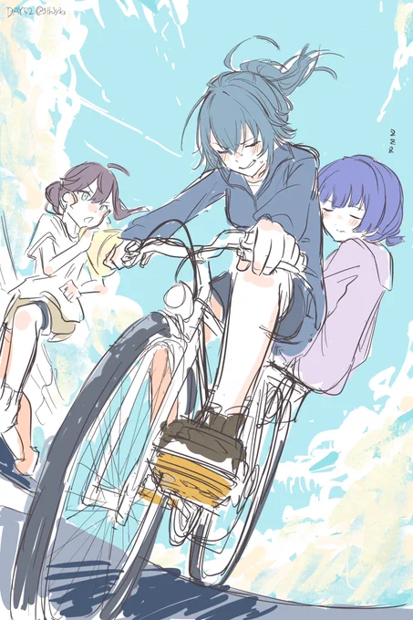 #学マスFA 52日目 自転車