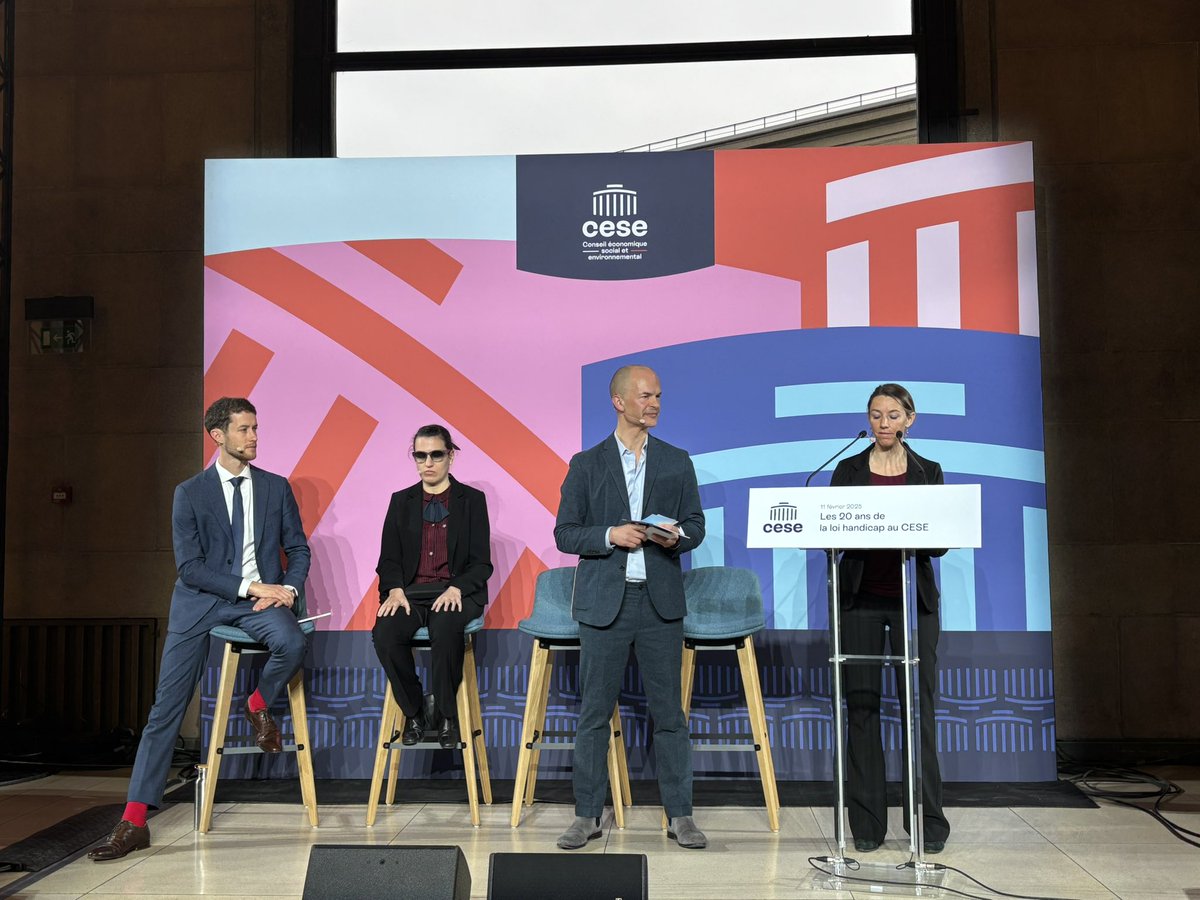 Sophie Cluzel 🇨🇵🇪🇺 (@s_cluzel) on Twitter photo Au <a href="/lecese/">CESE</a> pour débattre avec le député <a href="/speytavie/">Sébastien Peytavie</a> la sénatrice  <a href="/MpRicher/">Marie-Pierre Richer</a> et la défenseure des droits <a href="/clairehedon/">Hedon Claire</a> sur bilan et perspectives de la loi Handicap de 2005 <a href="/lecocqcharlotte/">Charlotte Parmentier Lecocq</a> <a href="/JBoroy/">Jérémie Boroy</a> <a href="/mariealefur/">Le Fur Marie Amelie</a> Au <a href="/lecese/">CESE</a> pour débattre avec le député <a href="/speytavie/">Sébastien Peytavie</a> la sénatrice  <a href="/MpRicher/">Marie-Pierre Richer</a> et la défenseure des droits <a href="/clairehedon/">Hedon Claire</a> sur bilan et perspectives de la loi Handicap de 2005 <a href="/lecocqcharlotte/">Charlotte Parmentier Lecocq</a> <a href="/JBoroy/">Jérémie Boroy</a> <a href="/mariealefur/">Le Fur Marie Amelie</a>