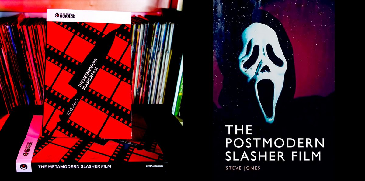 DrSteve_Jones's tweet photo. Today, I received paperback copies of The Metamodern Slasher Film, and I submitted the proofs and index for The Postmodern Slasher Film
#horrorNU
@EdinburghUP https://t.co/yoaUeq8ZVe