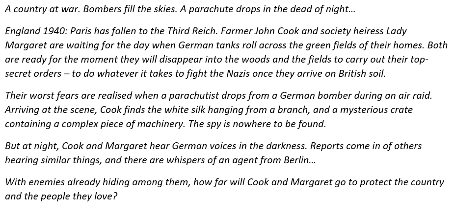EastHullPete's tweet photo. If you love recent historical fiction then the #JohnCook series by @Stephen_Ronson published by @HodderBooks might be your cup of tea. Bk2 is #TheBerlinAgent and follows John Cook's attempts to track down a German spy in East Sussex in 1940
https://t.co/geXvx4Ob7t https://t.co/2JEO0ndTXE