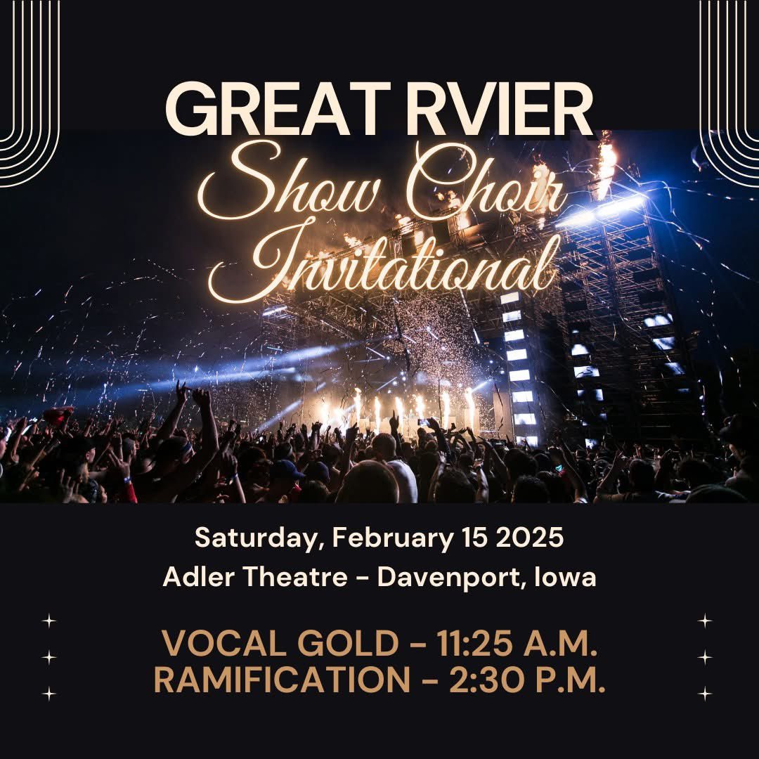 Who is ready for a road trip?🙋‍♀ 
SEP show choirs are off to Davenport this Saturday!
#1SEP