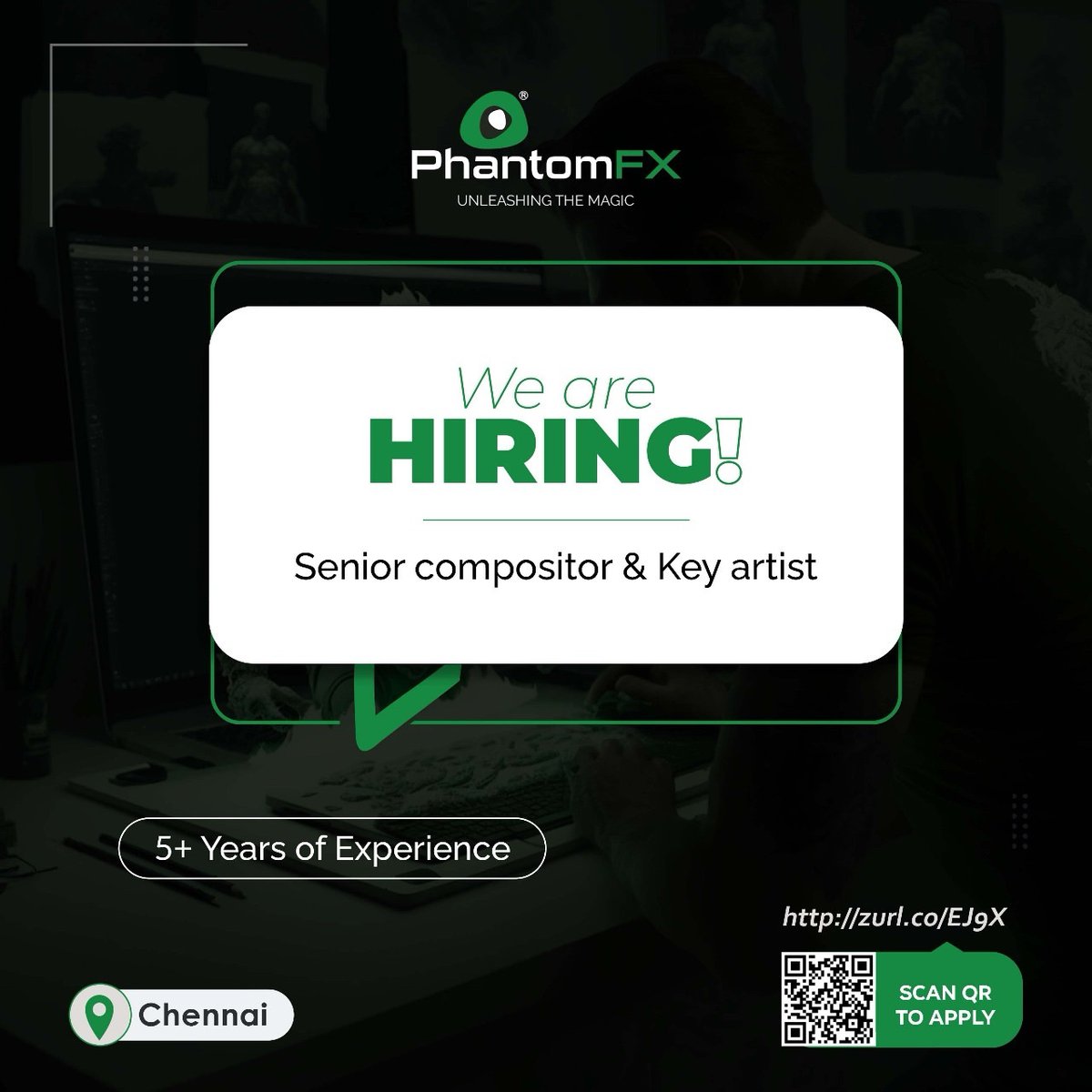 phantomfx_india's tweet photo. Passionate about compositing? So are we! ๐ We are searching for a talented Senior Compositor & Key Artist to showcase your skills โจ
Apply today - https://t.co/cHsCtcnOgS
#PhantomFX #VFX #hiring #SeniorCompositor #KeyArtist #VEGAS #TippettStudio #Chennai https://t.co/KfJkLvU3um