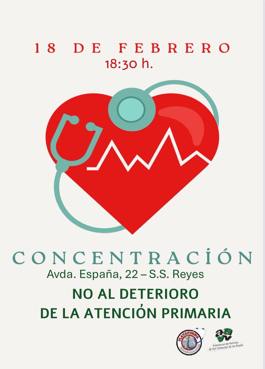 PSaniPubli_ZN's tweet photo. El próximo martes no puedes faltar a una cita imprescindible en defensa #sanidadpublicadecalidad acude y participa en Concentración convocada por @PSaniPubli_ZN  y  @avvsanse https://t.co/Gh0egRndSb