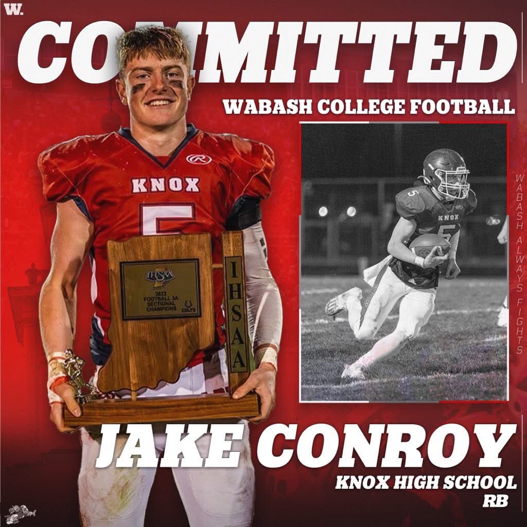 Chuck Freeby Sports (@chuckfreeby) on Twitter photo Congratulations to Knox standout <a href="/Jaco57814013/">Jake Conroy</a> on his commitment to play football at Wabash Congratulations to Knox standout <a href="/Jaco57814013/">Jake Conroy</a> on his commitment to play football at Wabash