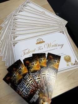 Delighted that a large number of our S1 and S2 pupils received certificates to commend them for writing short stories that were selected for publication in an anthology - well done, everyone!