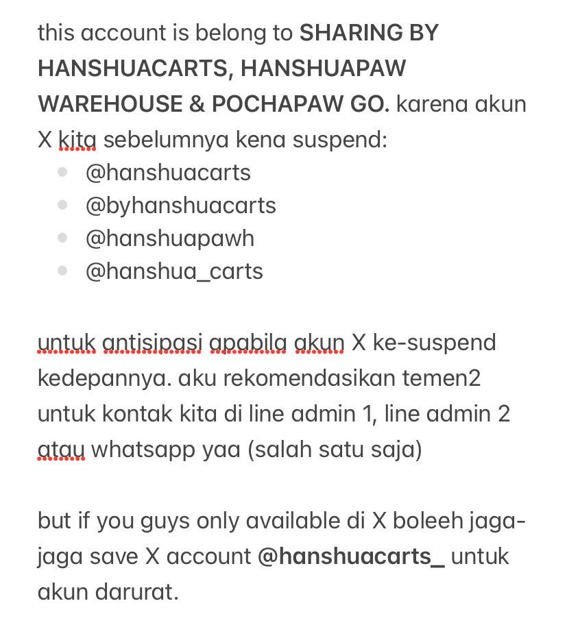 ★ INFO PENTING ★