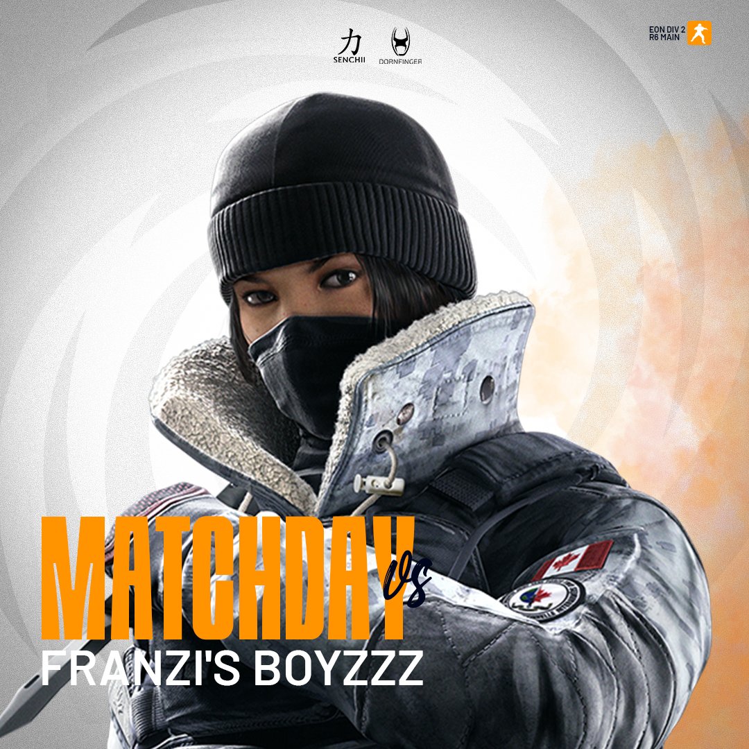 #MATCHDAY I #R6 

Heute vorgestellt und direkt in das erste Spiel

🆚: Franzi's Boyzzz 🇩🇪
⏰: 21:00
📺: still open

#EVPWIN @EON_League