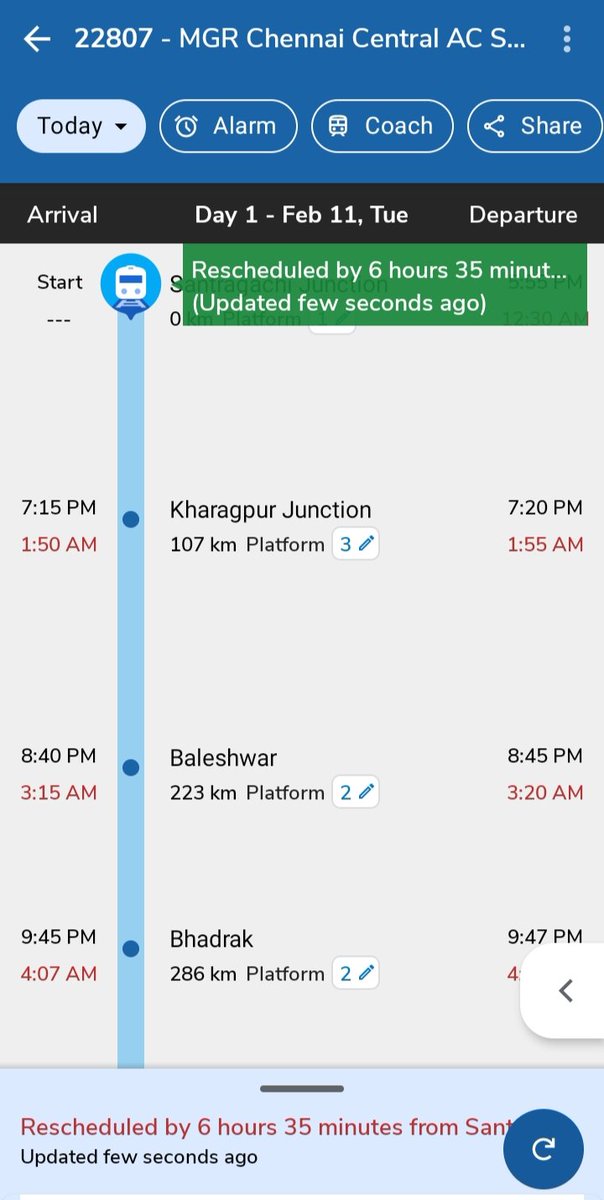 I would like to ask if a person has to leave his house before receiving the rescheduled notification to catch the train, and if he reaches the platform, then what benefit will that person get from the railways?
#IndianRailways #PMModi