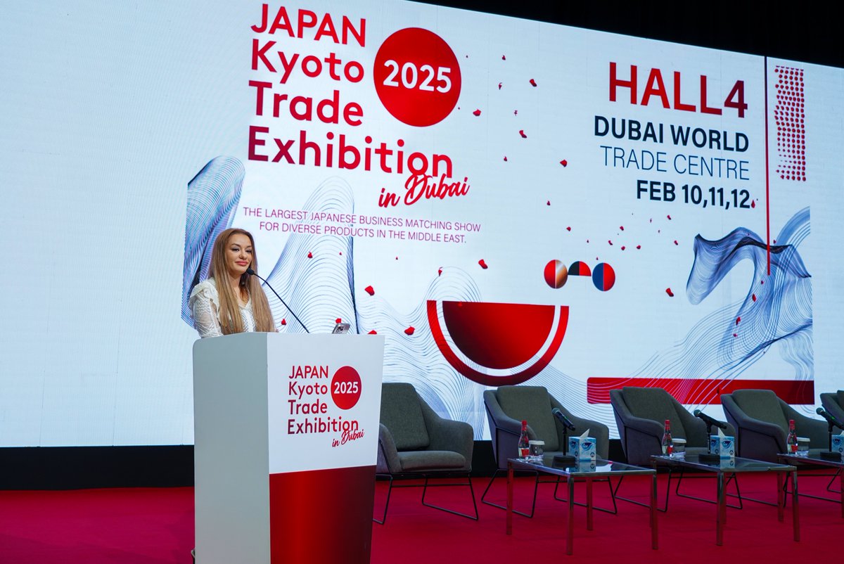 JKTEDubai's tweet photo. Inspiring Words: Ministers and Market Leaders Kick Off the Japan Kyoto Trade Exhibition with Powerful Opening Speeches!

Their insights and visions for the future set the tone for an incredible event ahead🎤.

#KyotoTradeExhibition #JapanExpo2025 #InnovationInKyoto #TradeShowHighlights #KyotoBusiness