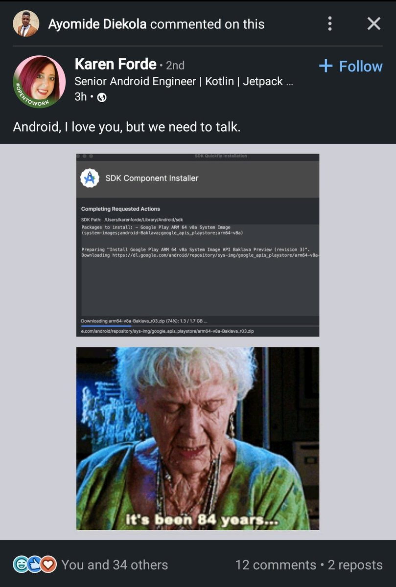 rhymezx_code's tweet image. #androiddev
If you are an Android developer, and you don't understand what is going on here. 
 🫵 You are not an android developer 🤲😅😂