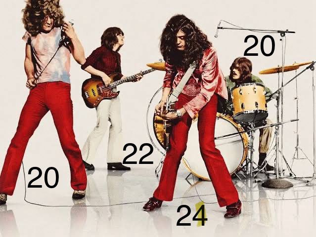 Becoming Led Zeppelin - A idade de cada membro da banda durante a gravação do álbum “Led Zeppelin I”.

(Becoming Led Zeppelin - The age of each band member during the recording of the album “Led Zeppelin I”.)

<a href="/sonyclassics/">Sony Pictures Classics</a> 
#BecomingLedZeppelin 
<a href="/ledzeppelin/">Led Zeppelin</a>