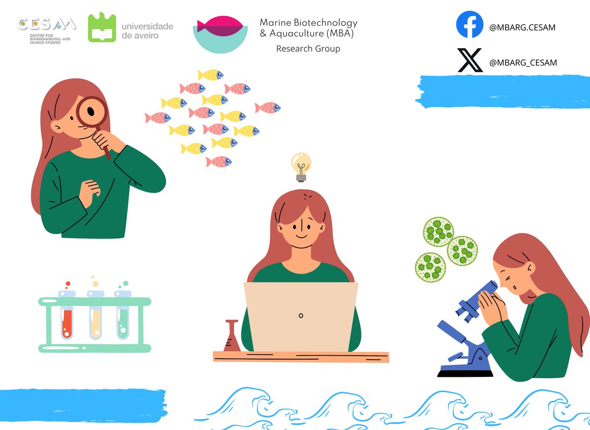 Today we celebrate the international day of women and girls in science 👩‍🔬. At MBA research group we have several female researchers and students that are walking through the science path with creativity, perserverance and the will to make a difference!
#cesam_univ
@CESAM_Univ