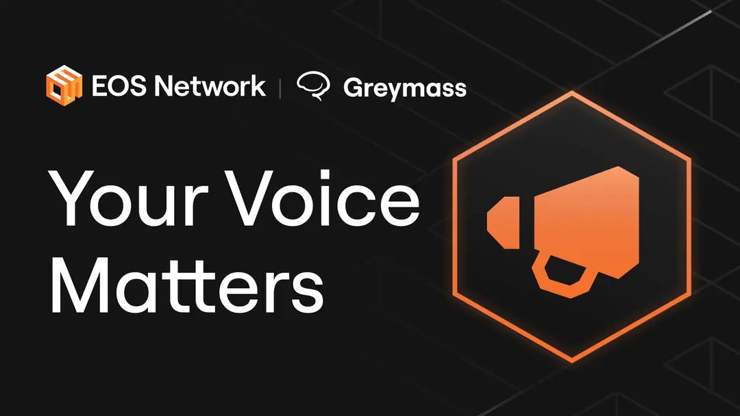 Help shape the future of $EOS! 🚀

We are gathering community feedback on the next features/functionality for Unicove and $EOS. Take our short survey, share what matters most to you and make your voice heard! 📣

🔗 Read more and participate: eosnetwork.com/resources/help…