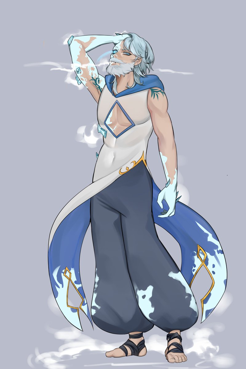 "I wasn't always so mellowed out. Storms raged and the planet froze over. You all call it the Ice Age. I call it a distant memory"

Thank you so much to <a href="/Mekahonics_VT/">Mekahonics ◤Gremlin Vtuber◥</a> <a href="/mekahonics/">Mekahonics 🌸⛓️🇯🇲</a> for this AMAZING art! Everyone, please go support her and the amazing stuff she does!