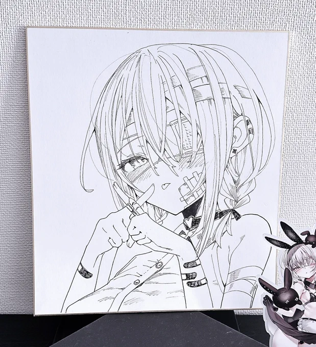 ❤️‍🩹色紙展示&オークション❤️‍🩹
色紙の展示とシークレットオークションを行います。

落札希望の方は参加券をお渡ししますので
・X(Twitter)ID
・サインに書いて欲しい名前
・希望落札価格
を記入して、売り子へお渡しください。 