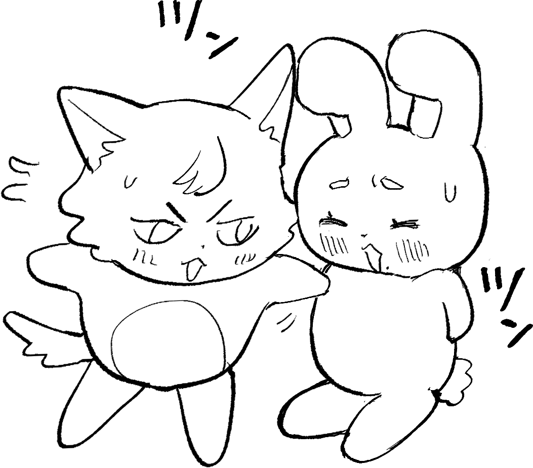 (笑) 