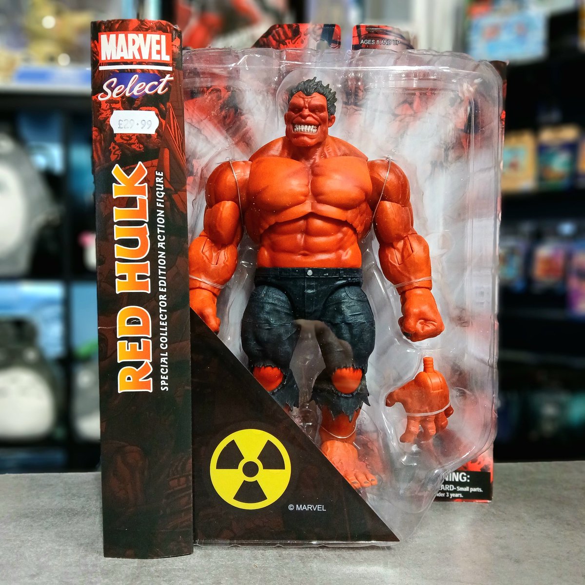 FPSheffield's tweet image. RED HULK - MARVEL SELECT Special Collector Edition Action Figure.

He's back in stock, and he looks very happy about it. Available now at £29.99

#redhulk #hulk #marvelselect #forbiddenplanetinternational #forbiddenplanetsheffield #Sheffield 

DL
