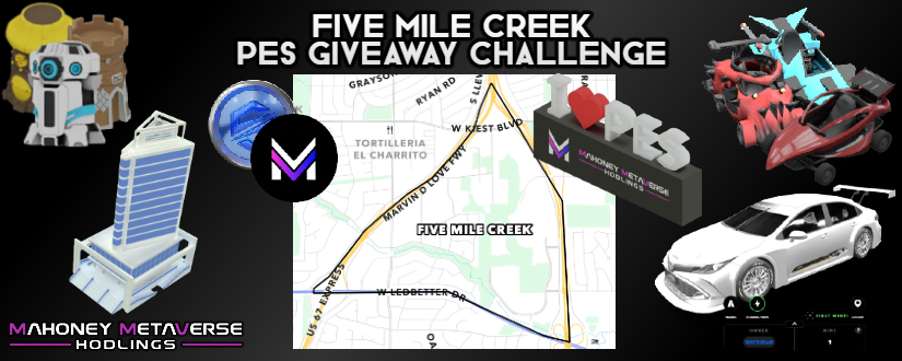 Did you miss the Five Mile Creek, Dallas neighborhood launch yesterday?!
Well, numbers don't lie!💫
* Out of 65 presale property bundles, 57 have been sold. 
* Out of 30 big showroom/ factory props, 11 have been sold.
* Out of 300 'I ❤️PES' map assets, 256 have been sold.
* Out