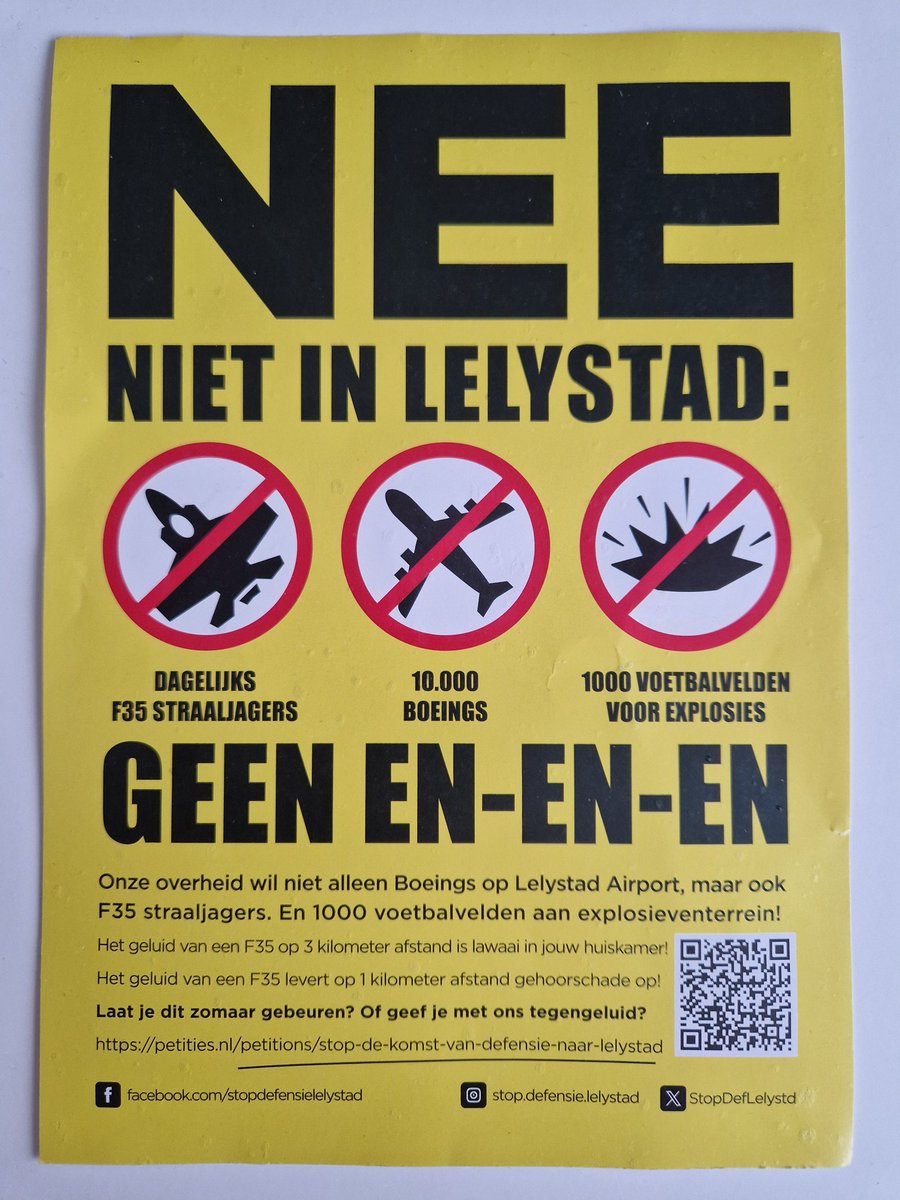 Clarisse0321's tweet image. Kreeg zonet een rolberoerte tijdens het thuiswerken. Dacht dat er een ✈️ vliegtuig neerstorte in #Dronten, maar het was een protestactie van @StopDefLelystd met het geluid van een F35 straaljager. Pfffview 🫡