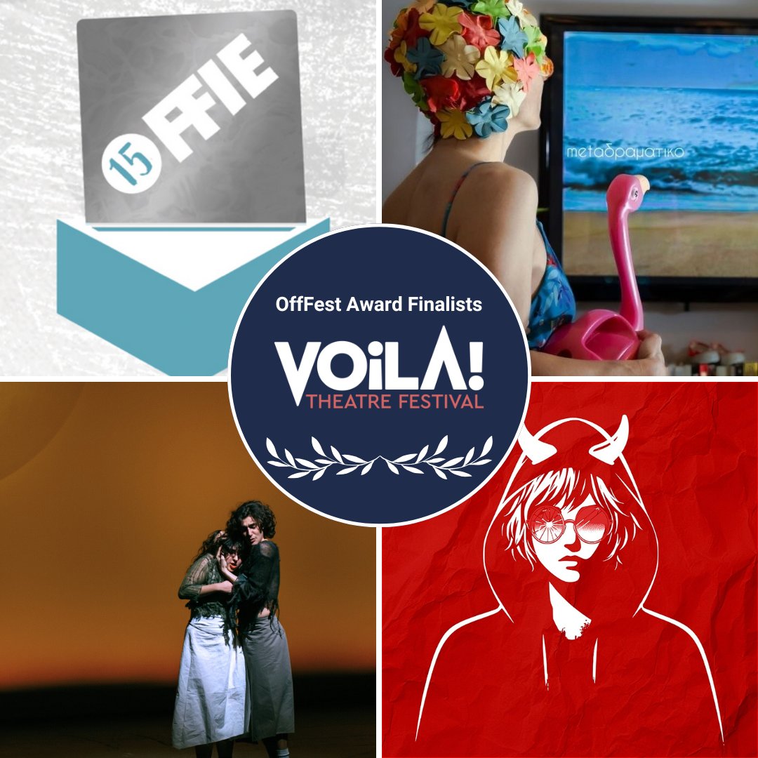 We are so excited to share the @offwestendcom OffFest Award Finalists of Voila festival 2024! 🎉

μεταδραματικό | Postdramatic by Thekla Gaiti &amp; Experimenta Art <a href="/cockpittheatre/">The Cockpit</a> 
Sub Titles Over by Mad, Who? <a href="/SpaceArtsCentre/">The Space</a> 
Katabasis by Nefeli Kentoni <a href="/PlaygroundW10/">The Playground Theatre</a> 
👏🥁🌷