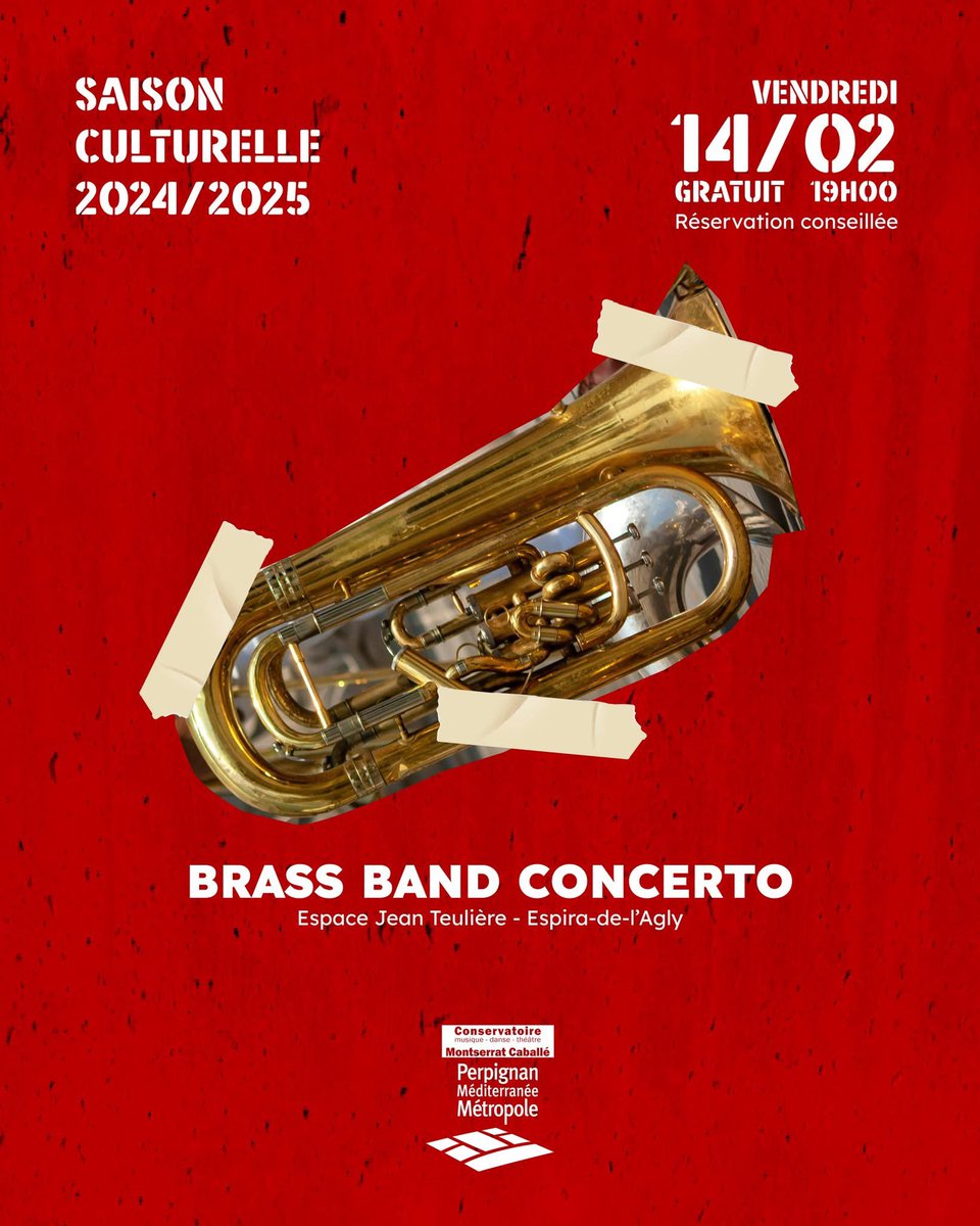 📣 Les Rendez-vous Culturels du Conservatoire Montserrat Caballé Perpignan Méditerranée – Semaine du 12 au 14 février 2025 📣