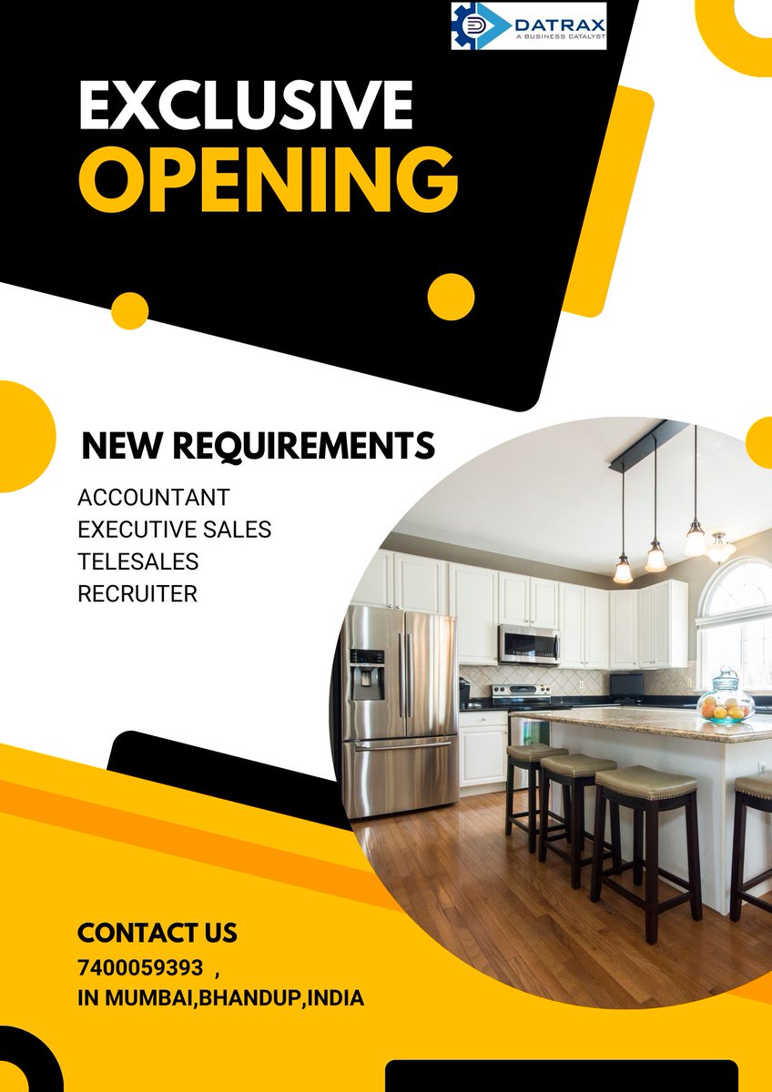 VinayPande30973's tweet image. #hiring #Requirements #openning #wanted