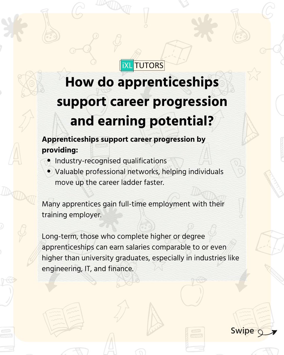 🎉 It’s #NationalApprenticeshipWeek! 🎉

Apprenticeships let you earn while you learn, gain real experience &amp; start a career debt-free! 🚀 From IT to healthcare &amp; finance, there’s a path for everyone.

#NAW2025 #EarnWhileYouLearn #apprenticeship