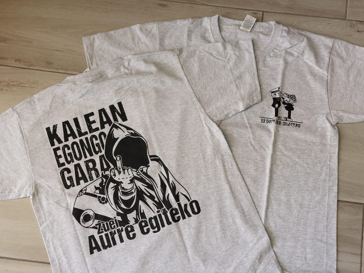 KAMISETA ZIGORTUAK 
12€