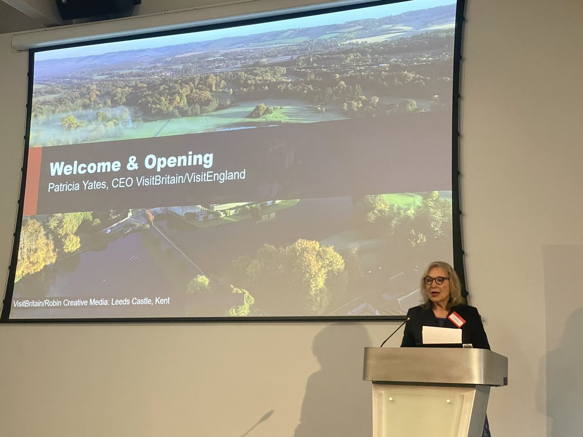 anke_monestel's tweet photo. @patriciayatesVB of @VisitBritainBiz and @VisitEnglandBiz is opening our 3rd #LVEP Conference. Welcome to our 38 LVEPs - we’re excited to be working with you on the LVEP Programme, collectively delivering for the visitor economy in England! https://t.co/jUS96Jl2m5