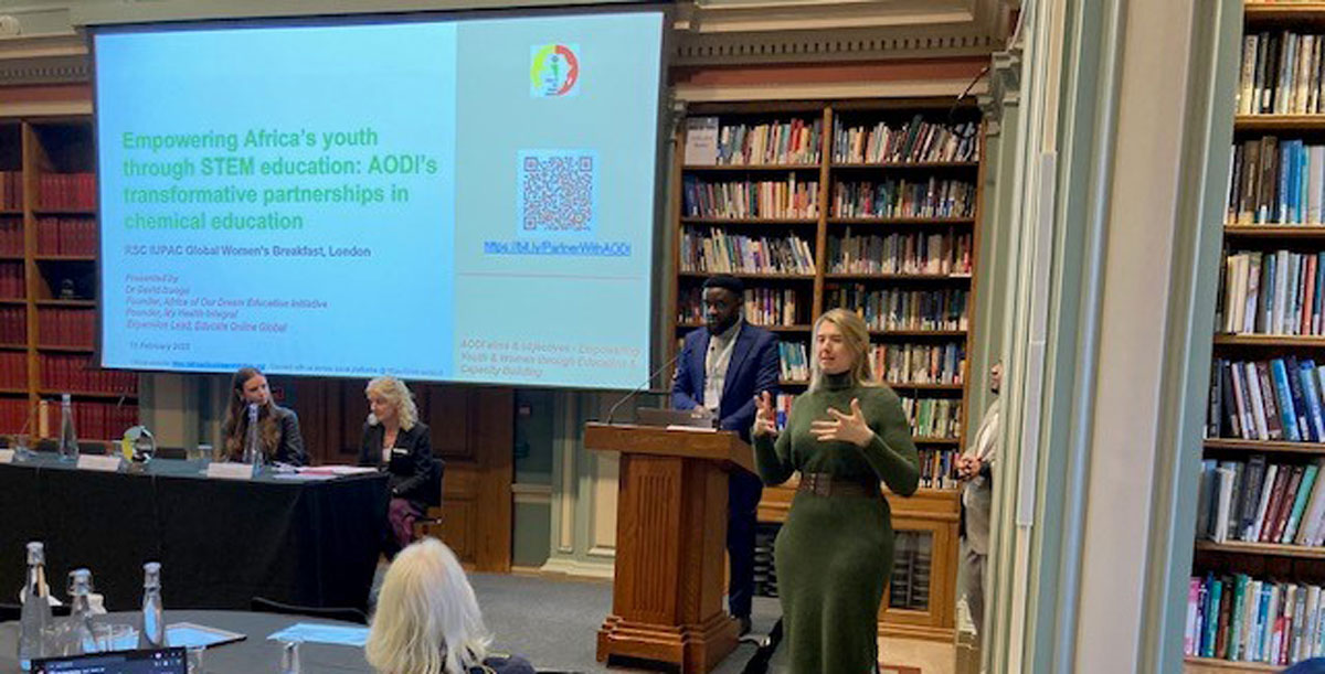 Royal Society of Chemistry (@roysocchem) on Twitter photo Now, David Izuogu discusses the impactful Africa of Our Dream Education Initiative (AODI) and how it supports underrepresented students in chemistry. <a href="/Chucksty/">David C. IZUOGU</a> <a href="/IUPAC/">IUPAC</a> #GWB2025 #GWB <a href="/official_AODI/">Africa Of Our Dream Education Initiative</a> <a href="/Cambridge_Uni/">Cambridge University</a> Now, David Izuogu discusses the impactful Africa of Our Dream Education Initiative (AODI) and how it supports underrepresented students in chemistry. <a href="/Chucksty/">David C. IZUOGU</a> <a href="/IUPAC/">IUPAC</a> #GWB2025 #GWB <a href="/official_AODI/">Africa Of Our Dream Education Initiative</a> <a href="/Cambridge_Uni/">Cambridge University</a>