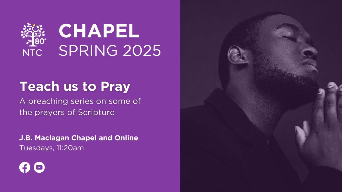 Join us for today's chapel session, beginning at 11:00 am.

youtube.com/@ntcmanchester…