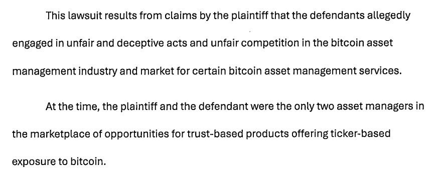 🟡"Osprey chiede il riesame della sentenza contro Grayscale: accuse di inganno sugli investitori sul fondo ETF Bitcoin"