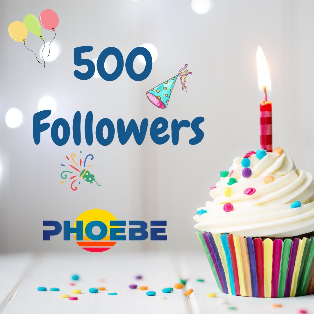 Project_PHOEBE's tweet image. 500 followers on #LinkedIn... and growing!! Are you part of the crowd? 
⬇️Follow us⬇️ 
linkedin.com/company/phoebe