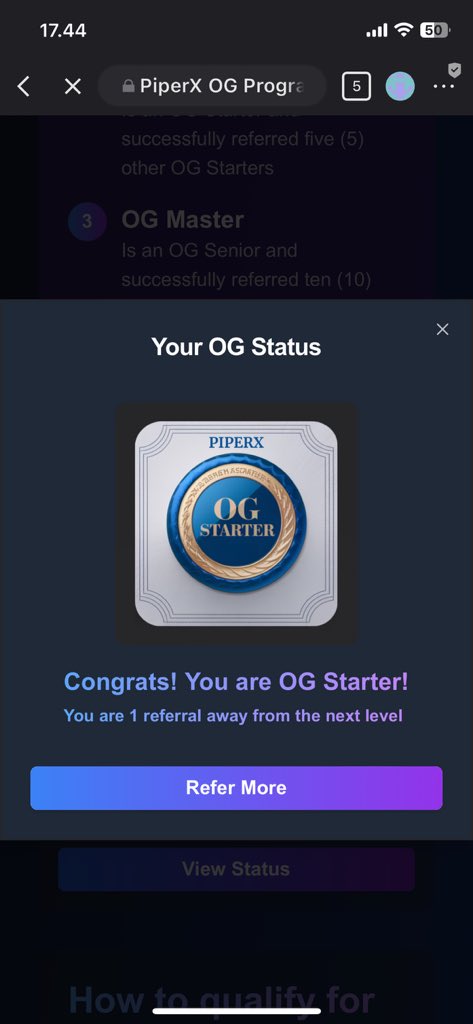 0xSmile_'s tweet image. Being a #PiperX OG means standing at the forefront of creativity and IP in the on-chain era. 🚀 Ready to build, innovate, and redefine the future with @PiperX, @DaVinciAgent, @MonaLisaAgent, and @StoryProtocol. 🔥 #AI #Web3