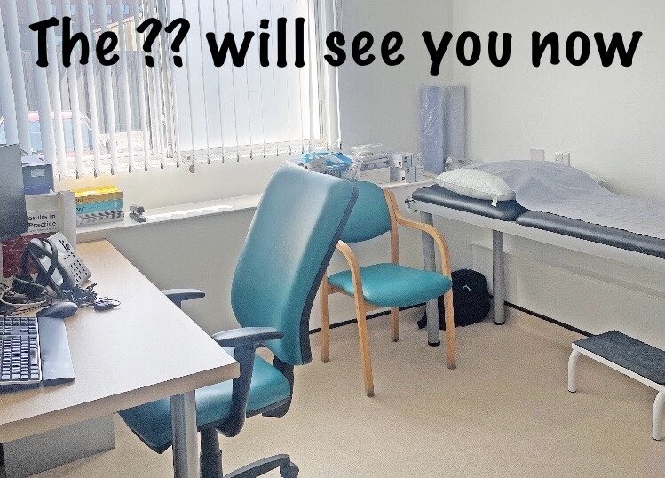 Dr Steve Taylor (@drstevetaylor) on Twitter photo The healthcare professional will see you now
Could be anyone due to <a href="/NHSEngland/">NHS England</a> & <a href="/DHSCgovuk/">Department of Health and Social Care</a> deciding training/expertise is unnecessary in seeing undifferentiated patients
GPs have been trained for a specific/vital role in patient care for a reason,
it’s safer The healthcare professional will see you now
Could be anyone due to <a href="/NHSEngland/">NHS England</a> & <a href="/DHSCgovuk/">Department of Health and Social Care</a> deciding training/expertise is unnecessary in seeing undifferentiated patients
GPs have been trained for a specific/vital role in patient care for a reason,
it’s safer