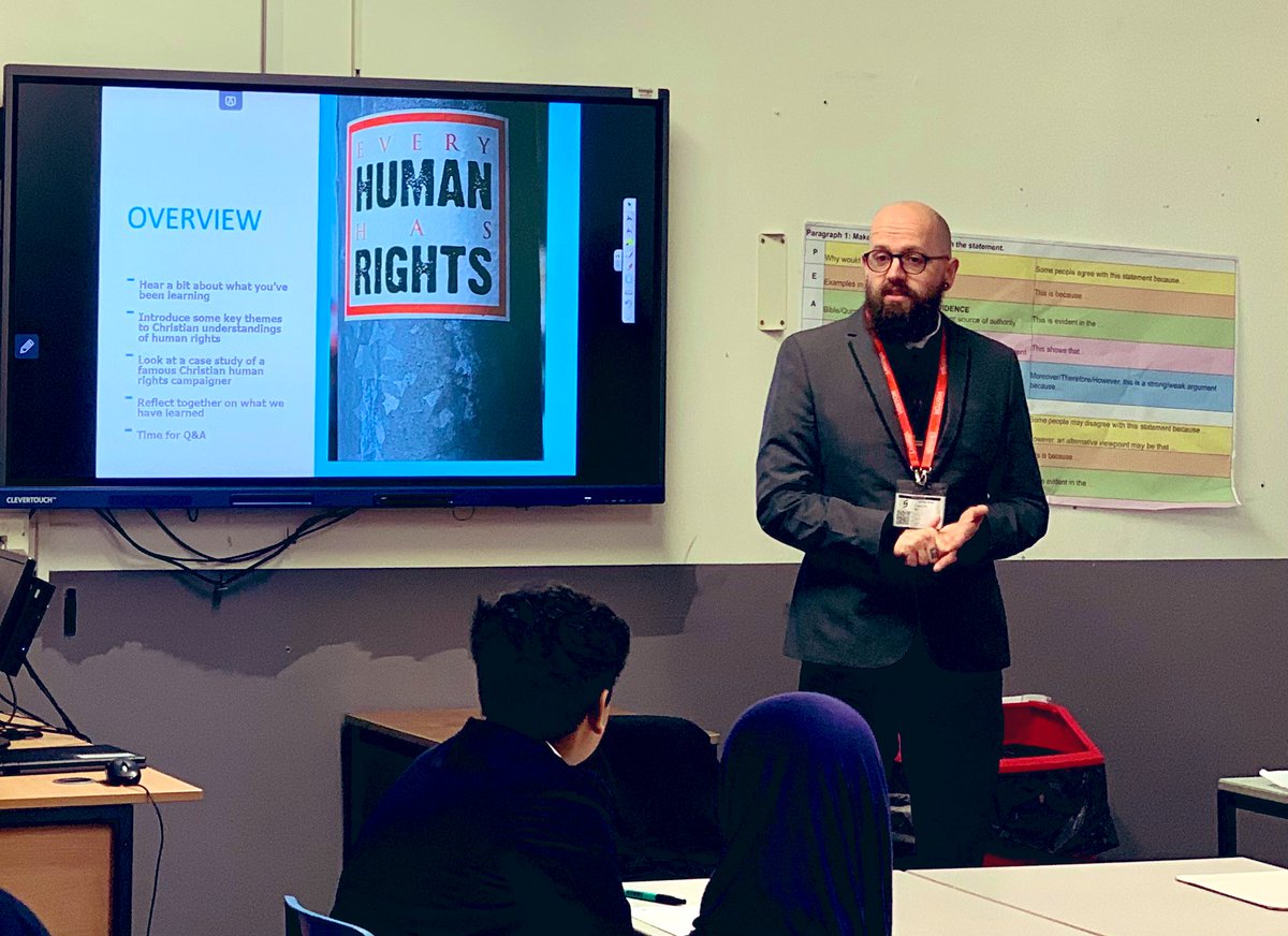 A Huge thank you to Father Luke for the informative and engaging human rights workshop with our Year 8s this morning . It was a truly enriching experience for our students. <a href="/DenbighHigh/">Denbigh High School</a> <a href="/lucaslarner/">Luke Larner</a>