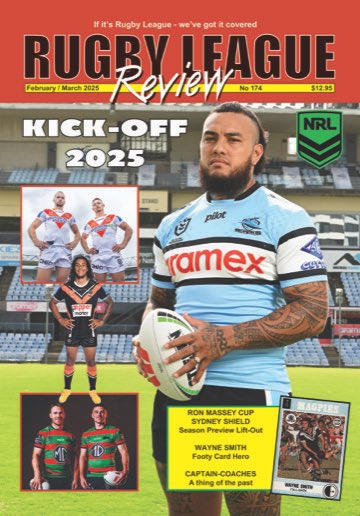 RL_Review's tweet image. Tle latest issue of Rugby League Review magazine is out tomorrow (Wednesday). Pick one up at your newsagents or subscribe at rb.gy/50250z