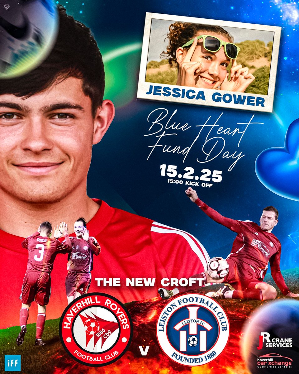 We’re honored to donate the Thurlow Nunn’s performance award money for Dec/Jan to the Jessica Gower My Blue Heart Fund. 💙
Jess, who played for the women’s team, and her dad, who played for the first team for 10 years. 
Saturday will be a day dedicated to The Blue Heart Fund.