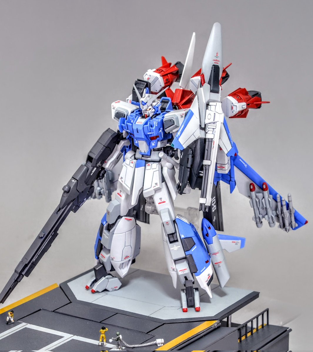 HGCE 1/144 ムラサメ改改造 ムラサメ改弐＋キャバリアーX4装備型 完成