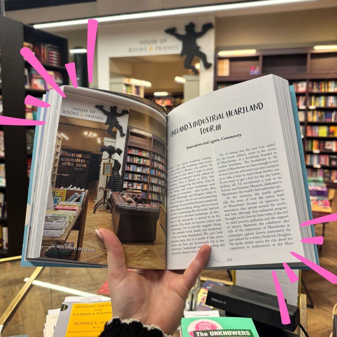 Books_n_friends's tweet image. Very cool to have a full page feature in Louise Boland's Bookshop Tours of Britain 📚🛍️

We have a lovely write up highlighting our social mission, grade II listed building, and our founders, Gunnercooke. 

Grab your copy instore!