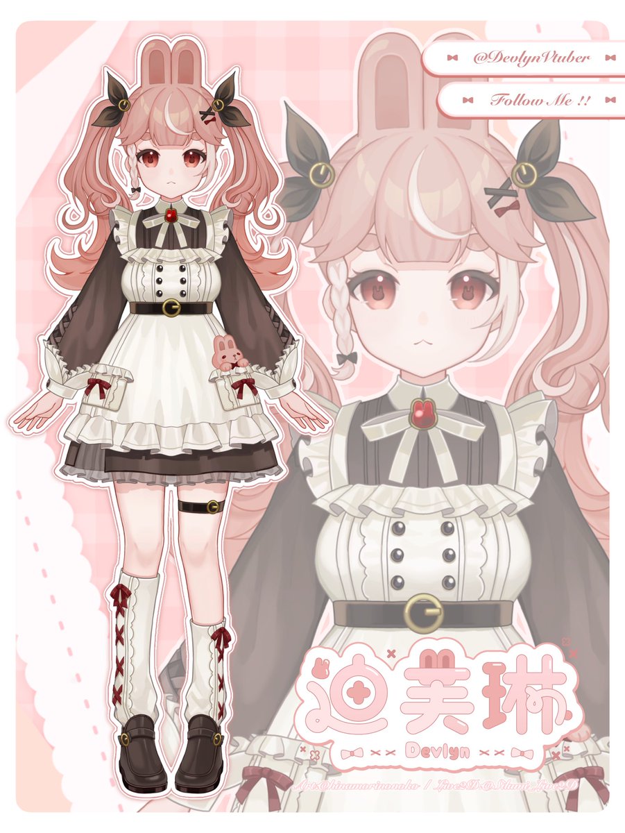 DevlynVtuber's tweet photo. ⊹⁺⸜ 🐇 ⸝⁺⊹

有一隻巨兔迪芙 ᐢ⑅ᐢ ♡︎ ?!

⑅ 𝕝𝕚𝕧𝕖𝕥𝕒𝕘 ꕀ #迪加啦
⑅ 𝕗𝕒𝕟𝕒𝕣𝕥 ꕀ #迪畫街
⑅ 𝕔𝕝𝕚𝕡𝕤 ꕀ #迪迪看

♥︎ 𝕐𝕠𝕦𝕋𝕦𝕓𝕖 https://t.co/7DTQkoRZyA  
♡ 𝕋𝕨𝕚𝕥𝕔𝕙 https://t.co/9IbHuj0AZm

⋆⑅˚₊ 👤💬♻️❤️待ってます.ᐟ.ᐟ

#Vtuber 
#新人Vtuber https://t.co/BMJPusexmu