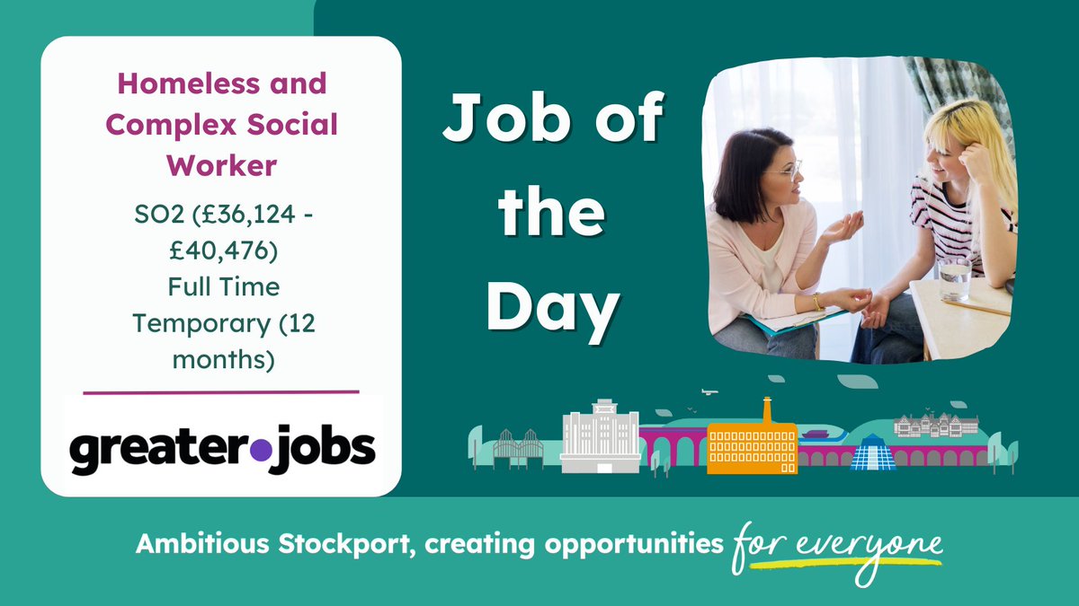 Stockport Council Jobs tweet media