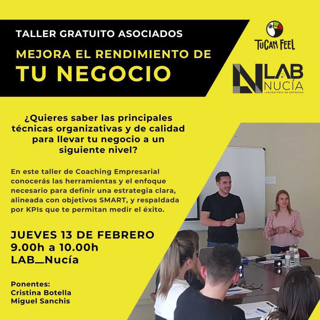 📊Descubre las herramientas y el enfoque necesario para definir una estrategia clara, alineada con objetivos SMART y respaldada por KPIS, que permitirán mejorar el rendimiento de tu negocio.

📆 Jueves 13 de Febrero.
⏰De 09:00 a 10:00h.

lab.lanucia.es/Taller-Coachin…

#MadeByLaNucia