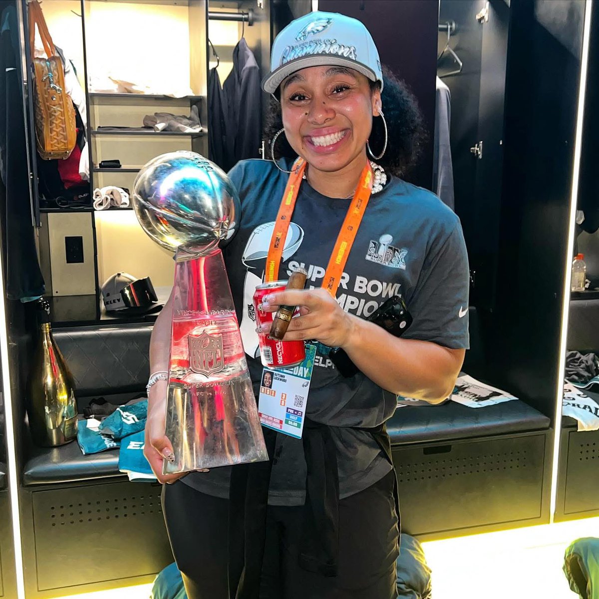 Baby Girl is a World Champion!! 💚🤍🦅