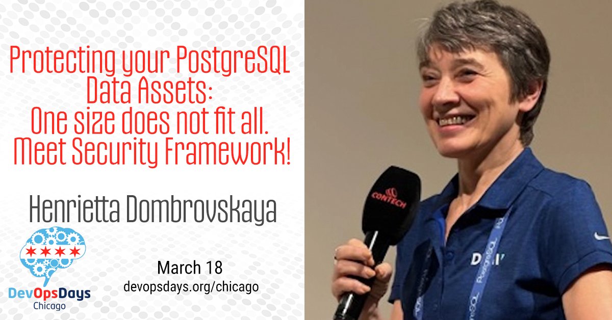 And more exciting news! I will give a Lighting Talk at DevOps Day Chicago on March 18! Can you imagine how it could be possible to tell all about my 
Security Framework in just five minutes?! Well, I can't imagine it either, but I have to figure it out! Hope to see you there!
