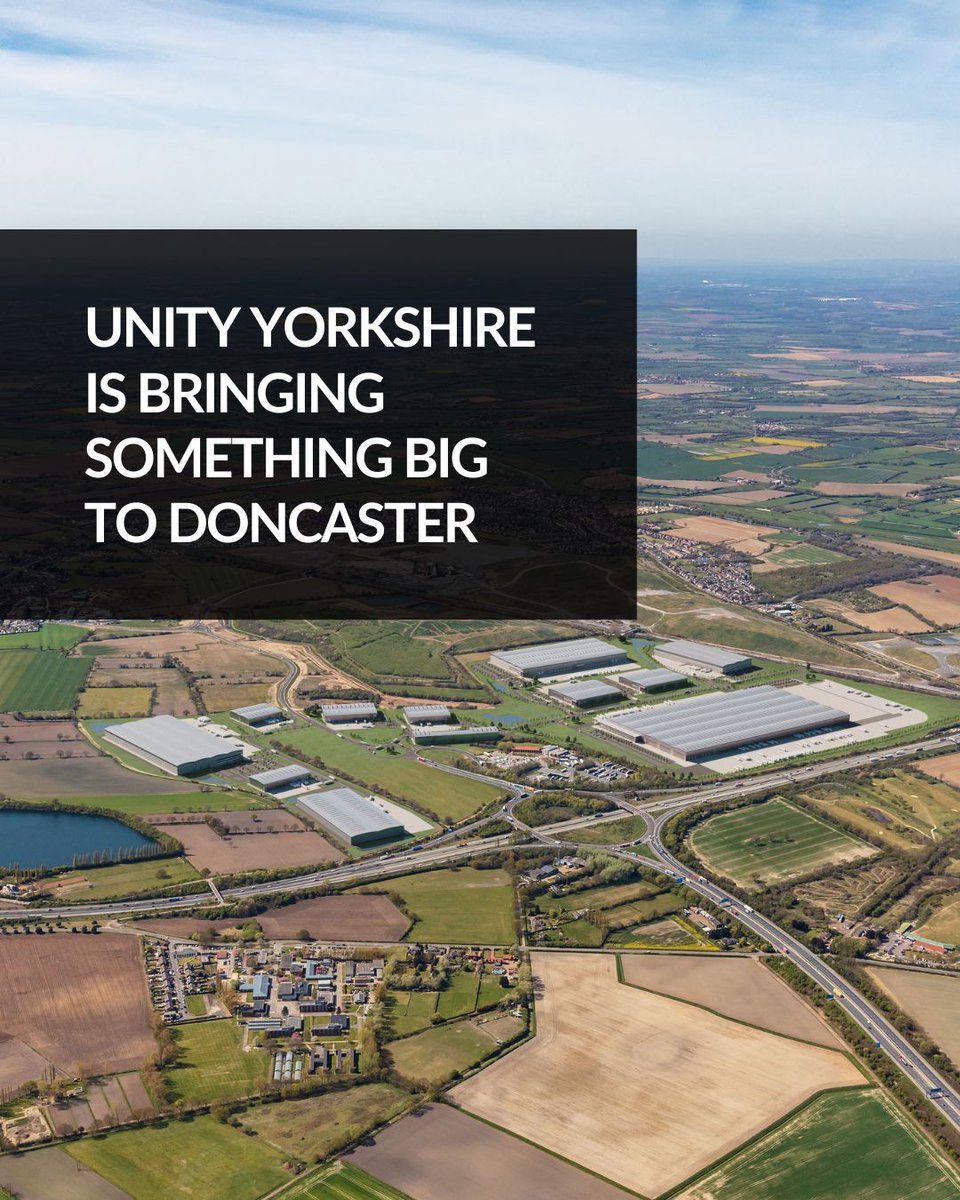 THIS IS ONE OF THE UK'S LARGEST REGENERATION PROJECTS

<a href="/UnityYorkshire/">Unity Yorkshire</a> aims to create a new destination to live, work and play over a whopping 618 acres of land.

Click the link in our bio for more 🔗