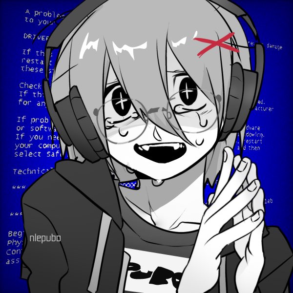 Picrewの「モノクロセイブツ」でつくったよ! https://t.co/u4CXnc6Mwq #Picrew #モノクロセイブツ