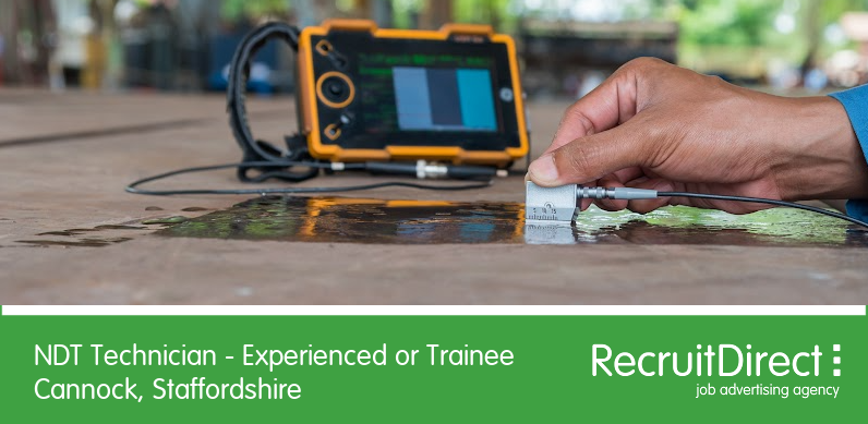 recruitRrecruit's tweet photo. NDT Technician - Experienced or Trainee
Cannock, Staffordshire
£30,000 to £39,000 depending on experience/qualifications + bonus
Van and fuel card supplied
Full details: https://t.co/W1rizZCUjZ
#jobs #NDT #ndttechnician #ndttesting https://t.co/lLrz9AEqJT