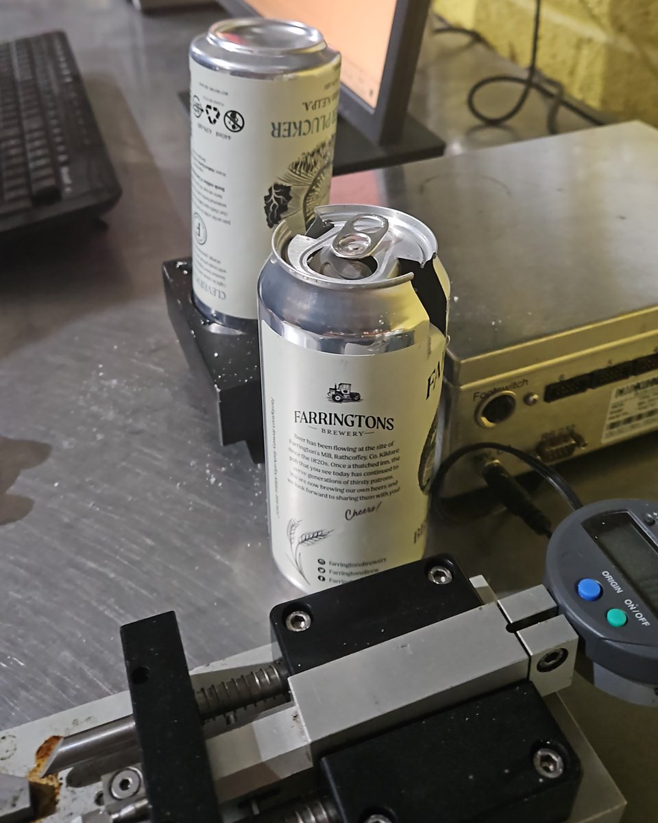 Precision matters! 🧐 Seam analysis is a crucial step in ensuring every can we fill meets the highest quality standards. By checking seam integrity, we help protect your product, maintain shelf life, and deliver a perfect pour every time

#SeamAnalysis #QualityControl