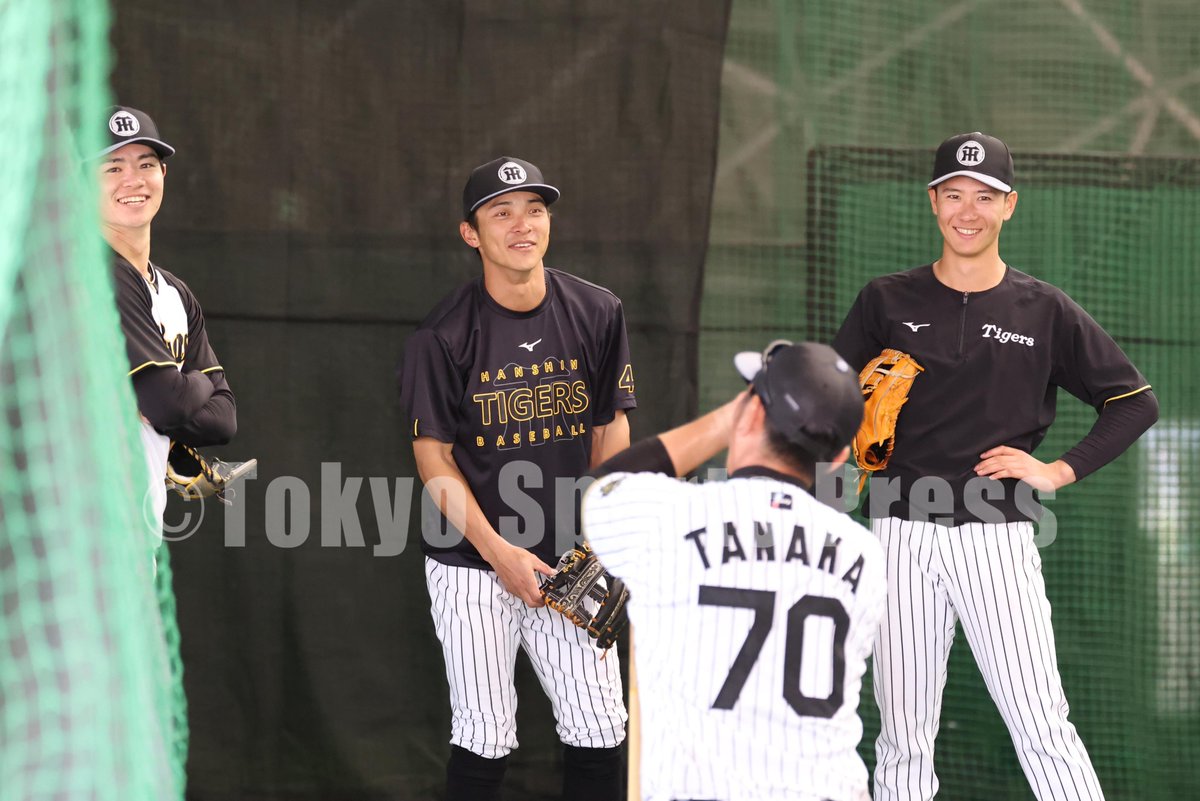 プロ野球】2025年2月11日 阪神キャンプ #中野拓夢 #熊谷敬宥 #山田脩也